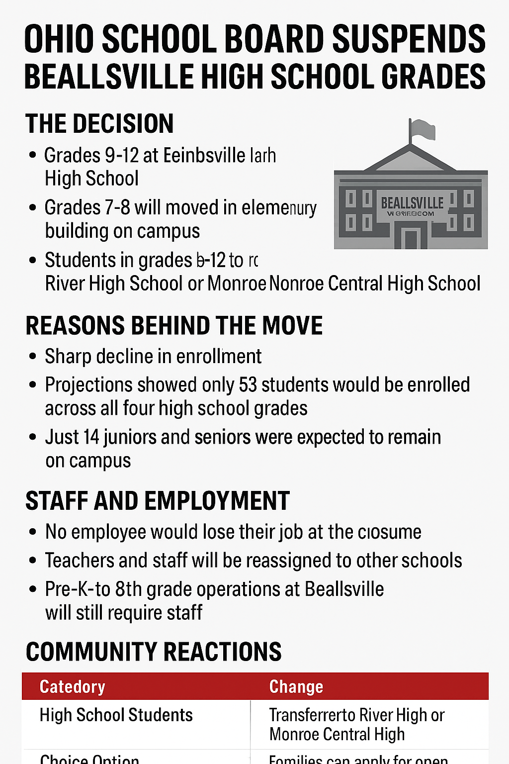 Ohio School Board Suspends High School