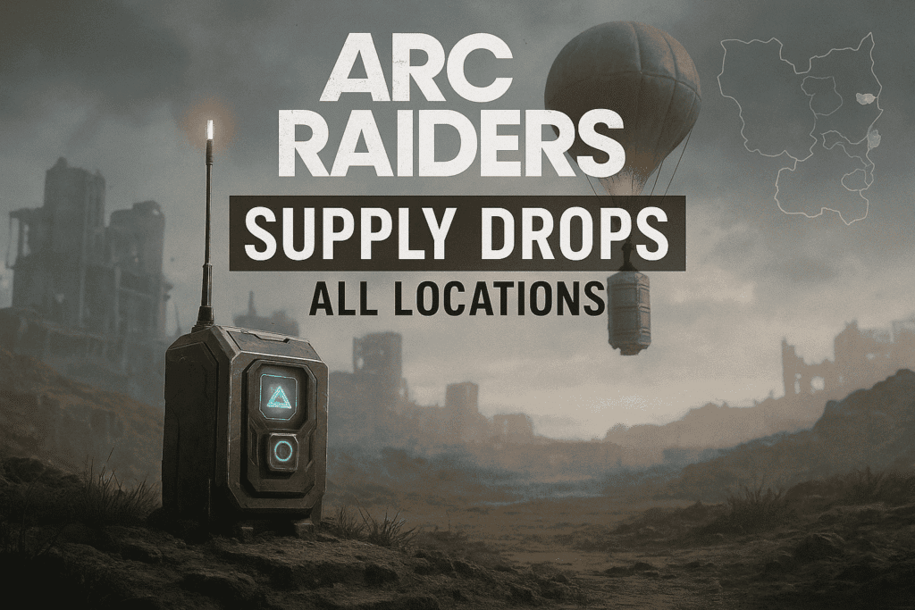 Arc Raiders Supply Drops All Locations