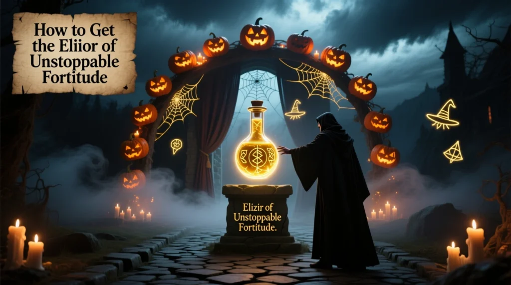 How to Get the Elixir of Unstoppable Fortitude in the Halloween Spotlight Hub