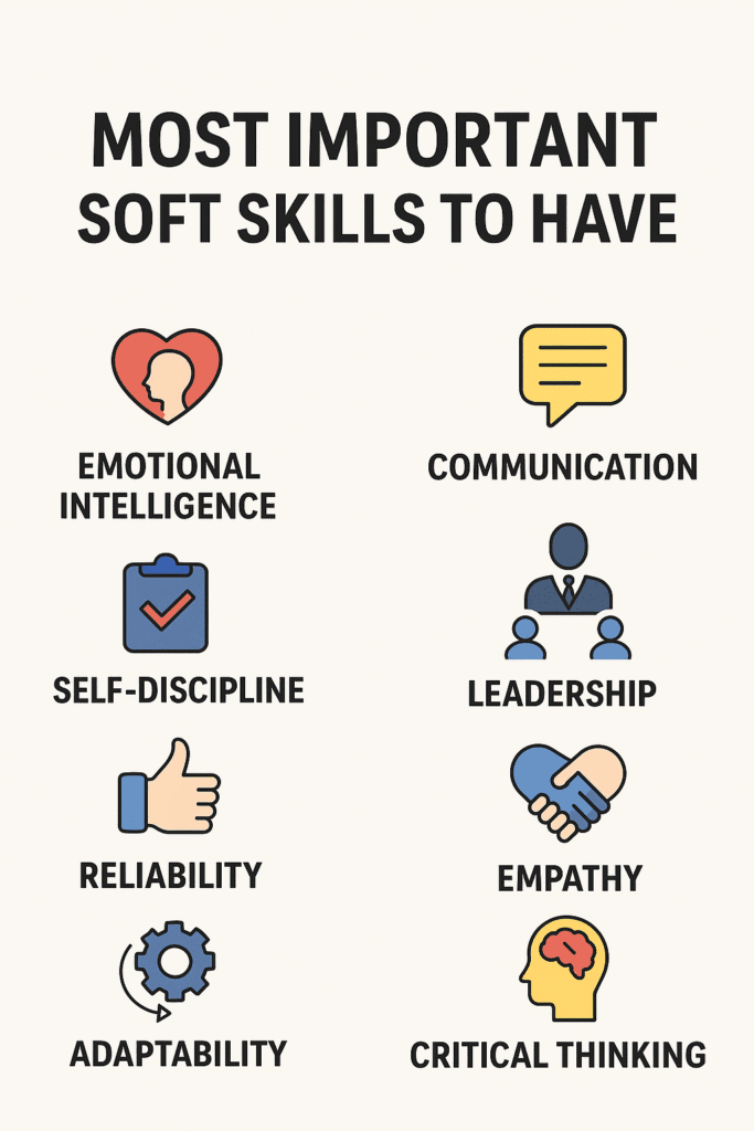 What are the most important soft skills to have