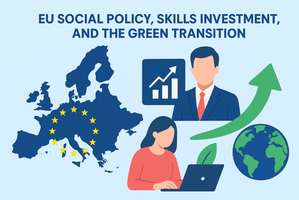 EU Social Policy, Skills Investment, and the Green Transition