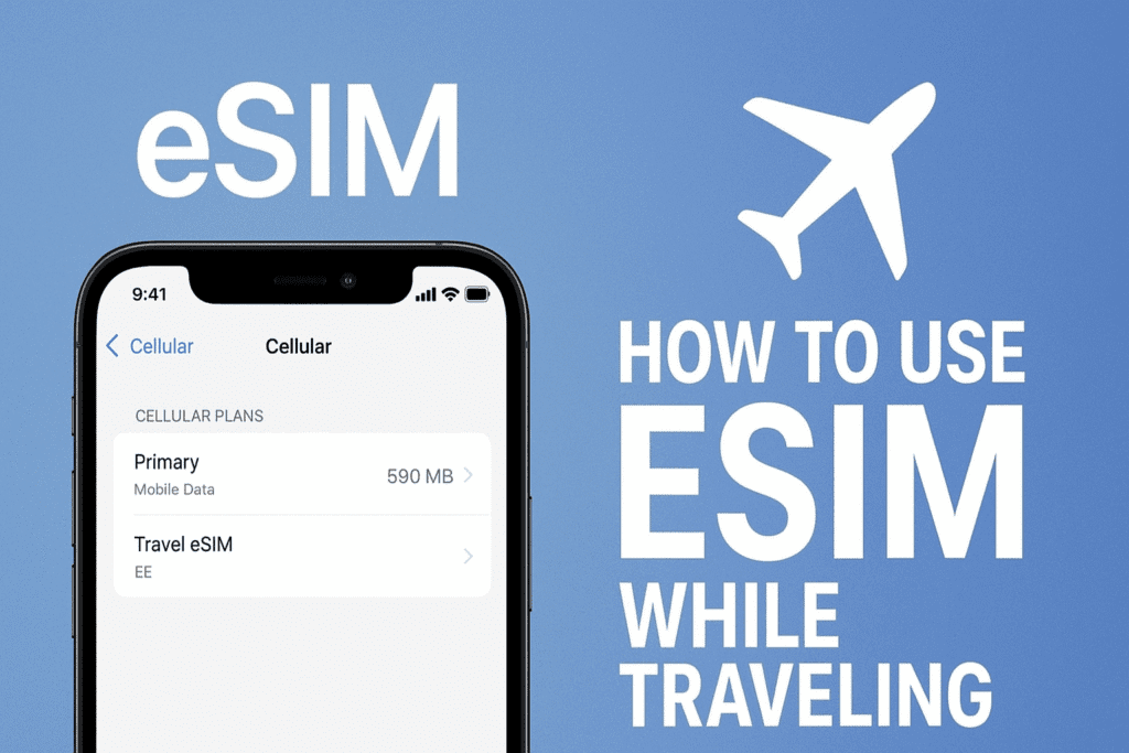 How to use eSIM while traveling with your iPhone?