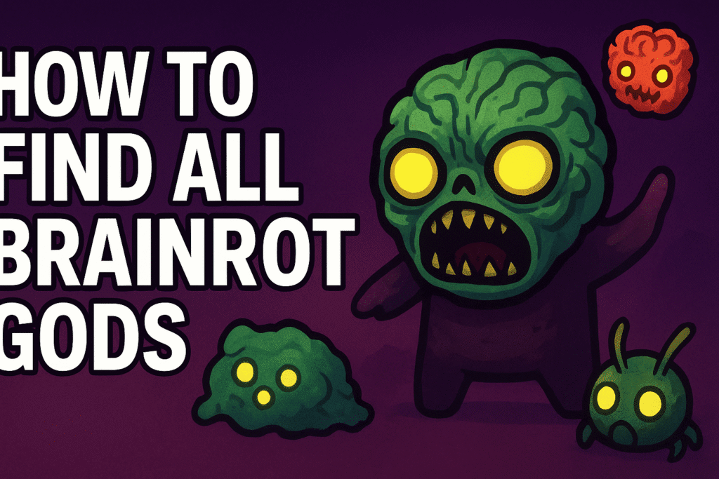 How To Find All BRAINROT GODS in Find the Brainrot?