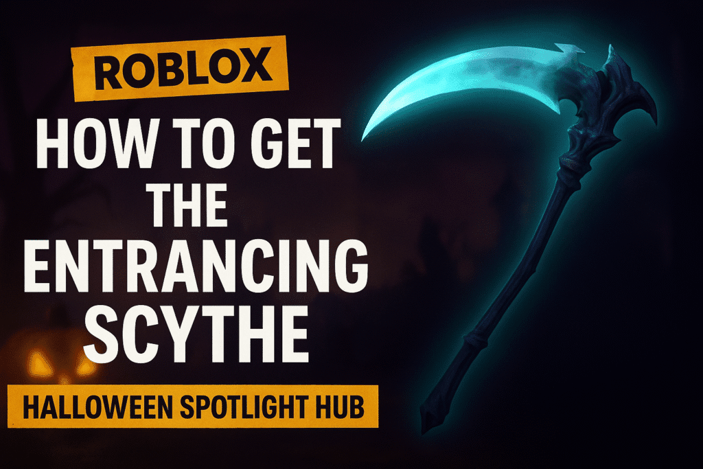 How to get the ENTRANCHING SCYTHE in the HALLOWEEN SPOTLIGHT HUB