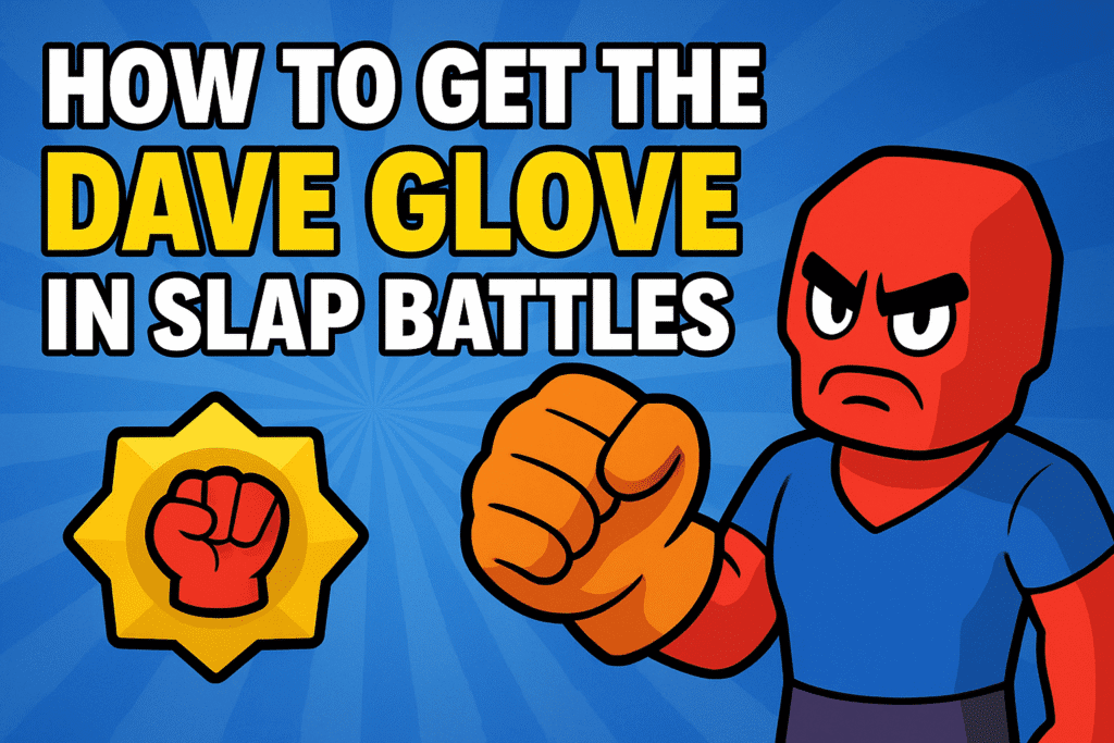 How to get Dave glove in slap battles