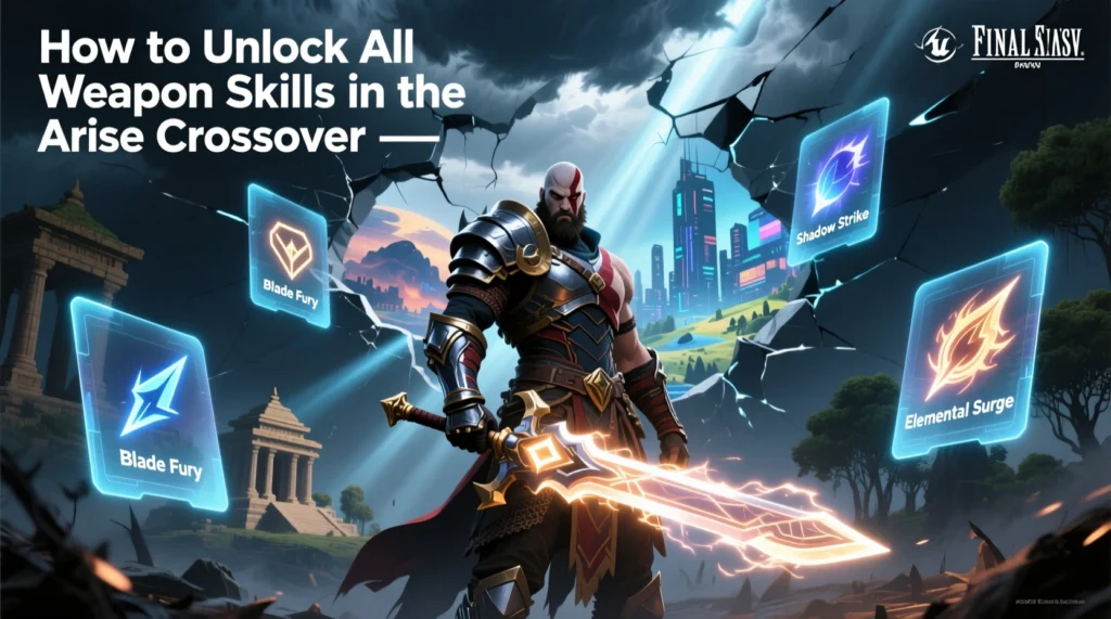 How to Unlock All Weapon Skills in the Arise Crossover