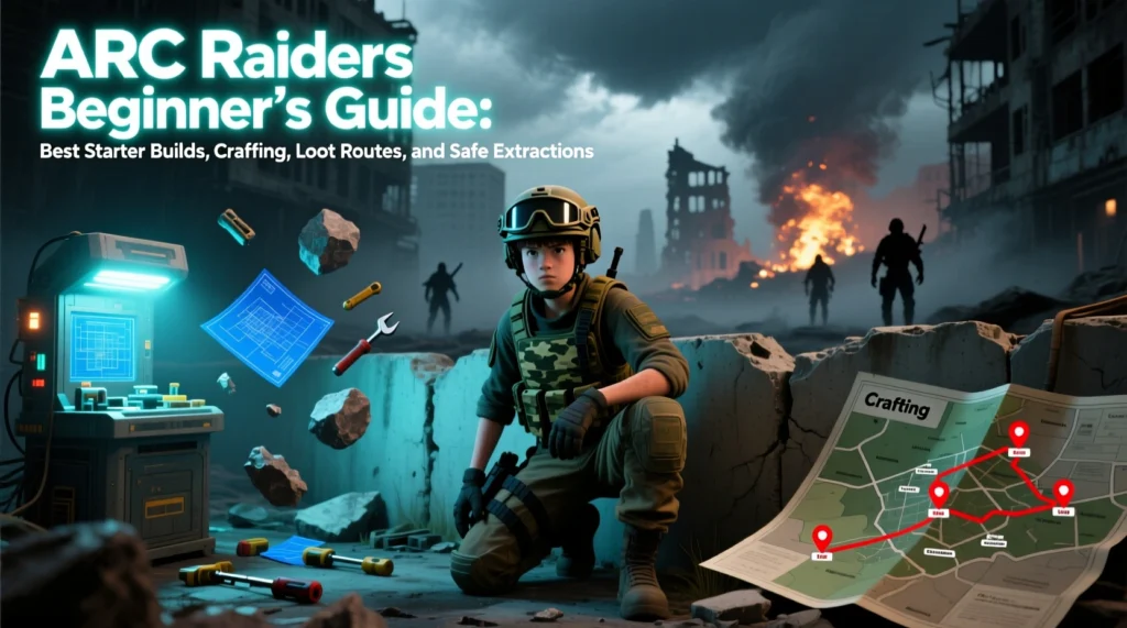 ARC Raiders Beginner’s Guide: Best Starter Builds, Crafting, Loot Routes, and Safe Extractions