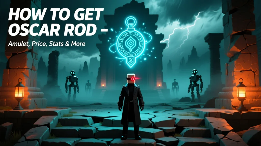 How To Get OSCAR ROD in FISCH Roblox: Dead Man Joe Quest, Amulet, Price, Stats and more