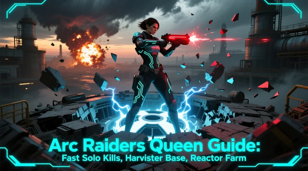 Arc Raiders Queen Guide: Fast Solo Kills, Harvester Base, Reactor Farm
