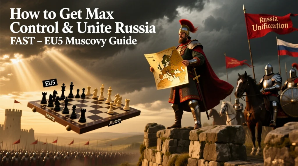 How to Get Max Control & Unite Russia FAST – EU5 Muscovy Guide