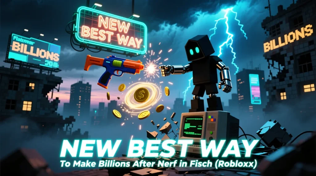 NEW BEST WAY To Make Billions After Nerf in Fisch (Roblox)