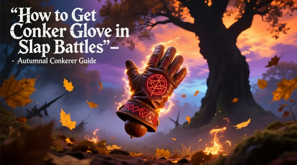 How to Get Conker Glove in Slap Battles (Autumnal Conkerer Guide)
