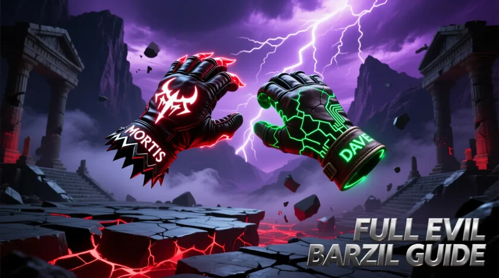 New MORTIS Glove & DAVE Glove – Full Evil Barzil Guide in Slap Battles Roblox