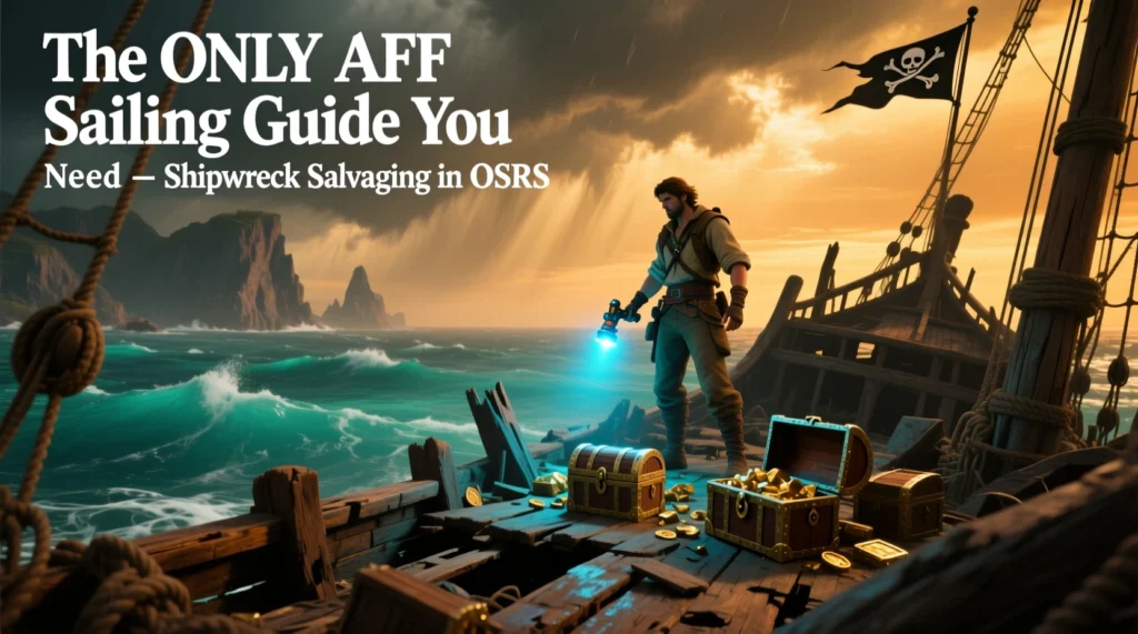 The ONLY AFK Sailing Guide You Need – Shipwreck Salvaging in OSRS