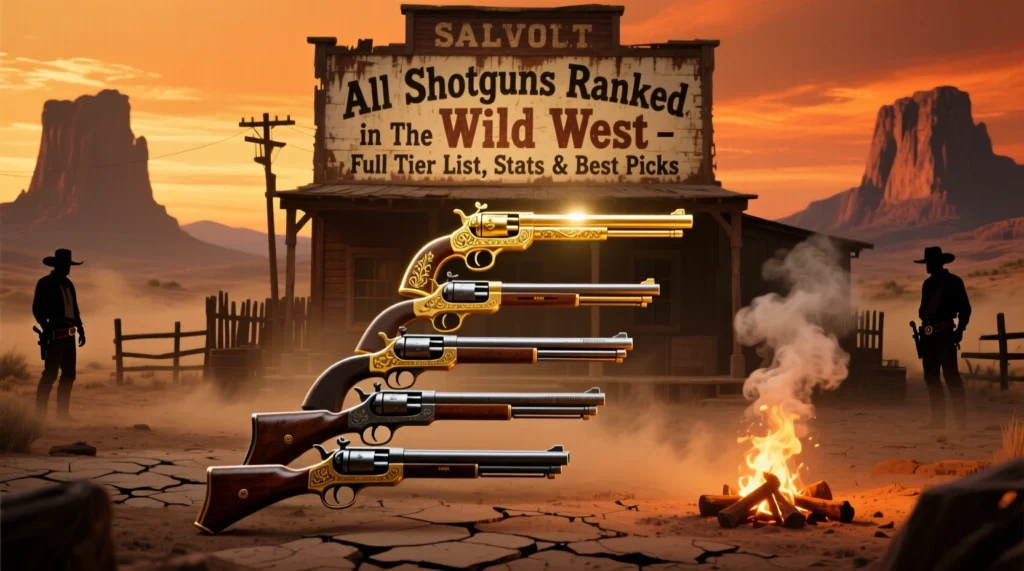 All Shotguns Ranked in The Wild West – Full Tier List, Stats & Best Picks