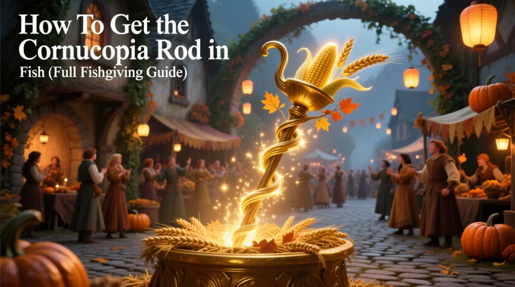 How To Get the Cornucopia Rod in Fisch (Full Fischgiving Guide)