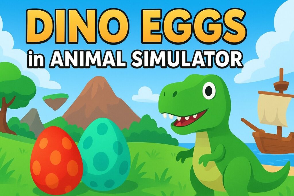 DINO EGGS in ANIMAL SIMULATOR