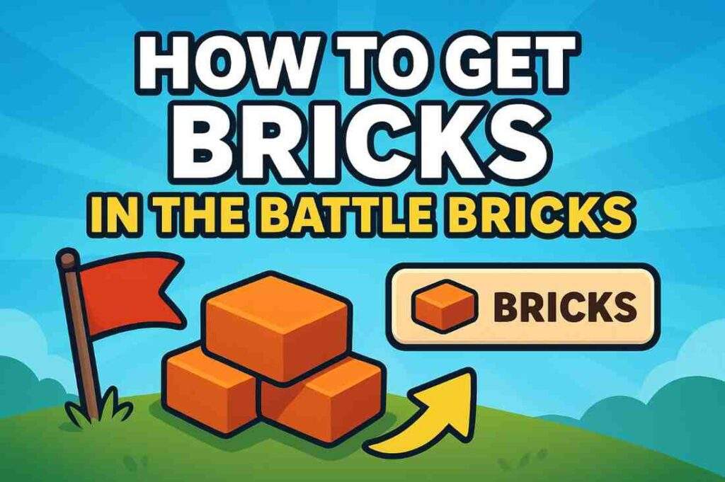 How To GET BRICKS in THE BATTLE BRICKS