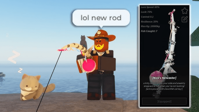 How to get NICO'S YARNCASTER ROD In Fisch Roblox