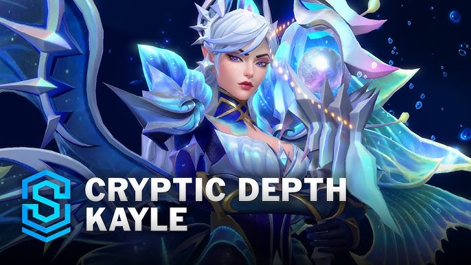Cryptic Depth Kayle Wild Rift Skin Spotlight