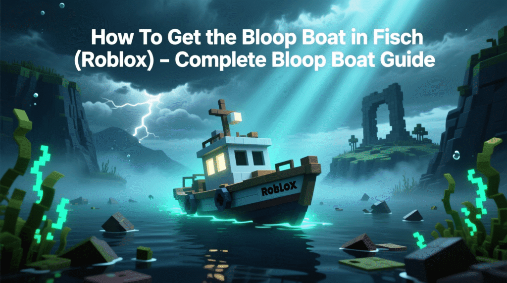 How To Get the Bloop Boat in Fisch (Roblox) – Complete Bloop Boat Guide
