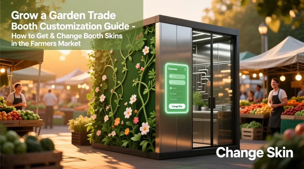 Grow a Garden Trade Booth Customization Guide – How to Get & Change Booth Skins in the Farmers Market