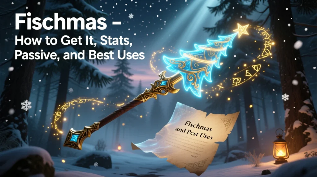 Fisch Christmas Tree Rod Guide