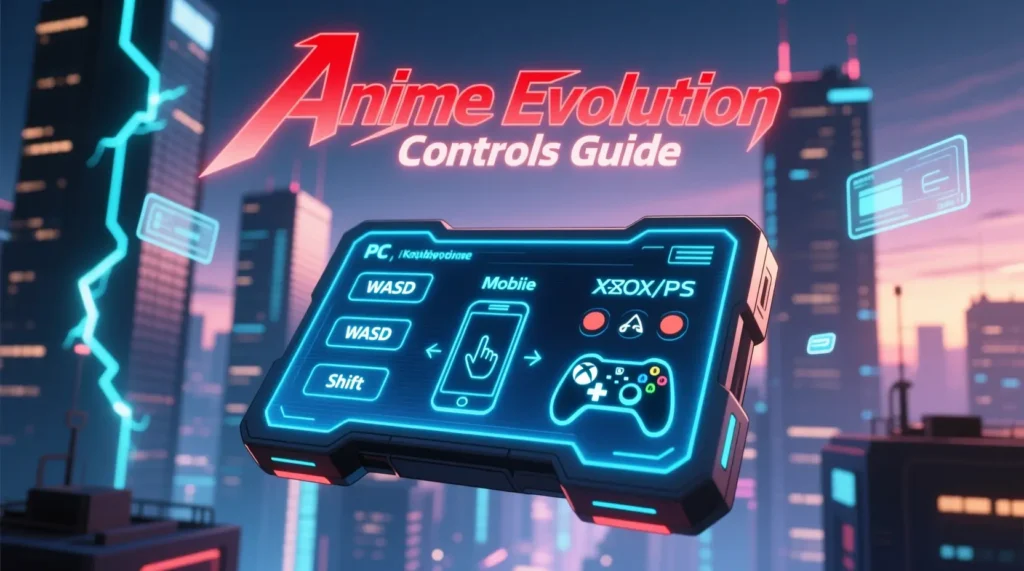 Anime Evolution Controls Guide