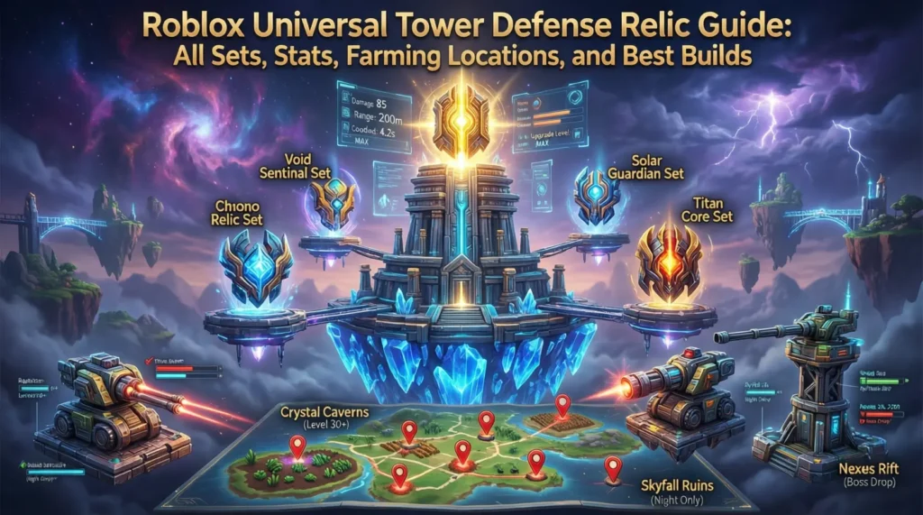 Universal Tower Defense Relic Guide