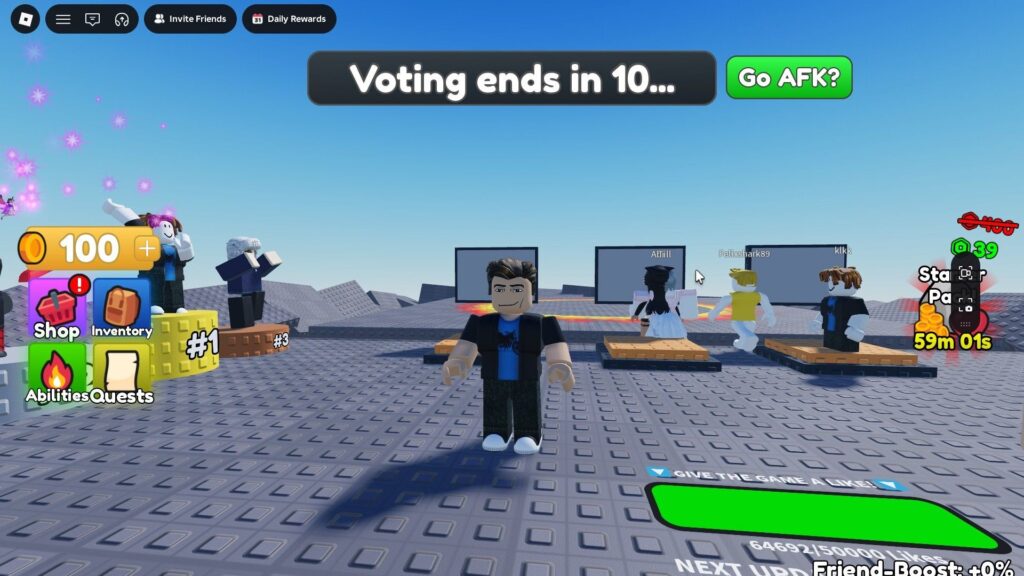 Codes in Pass or Explode (Image via Roblox Corporation)