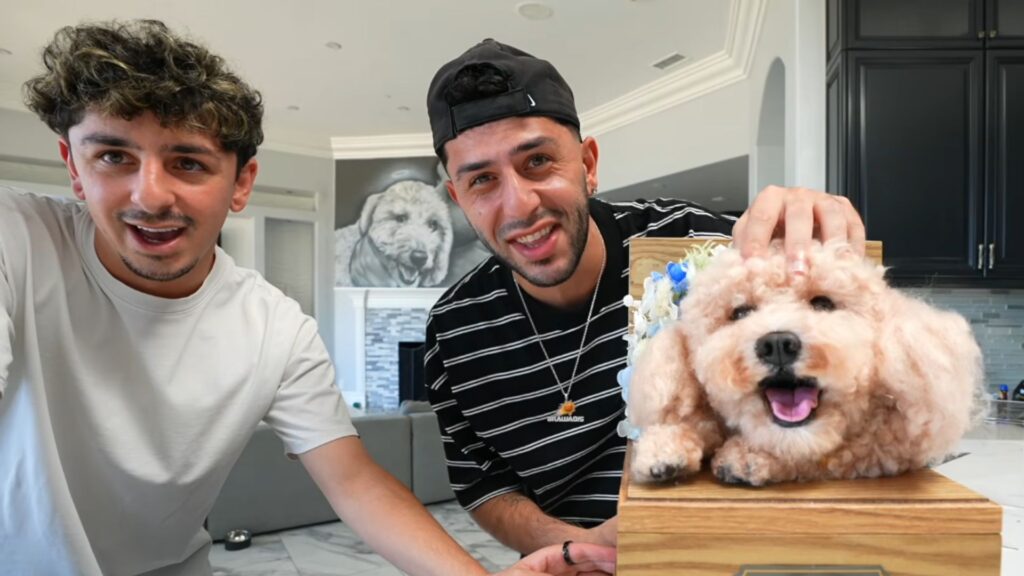 Faze Rug gifts a life-size portrait of Brawadis