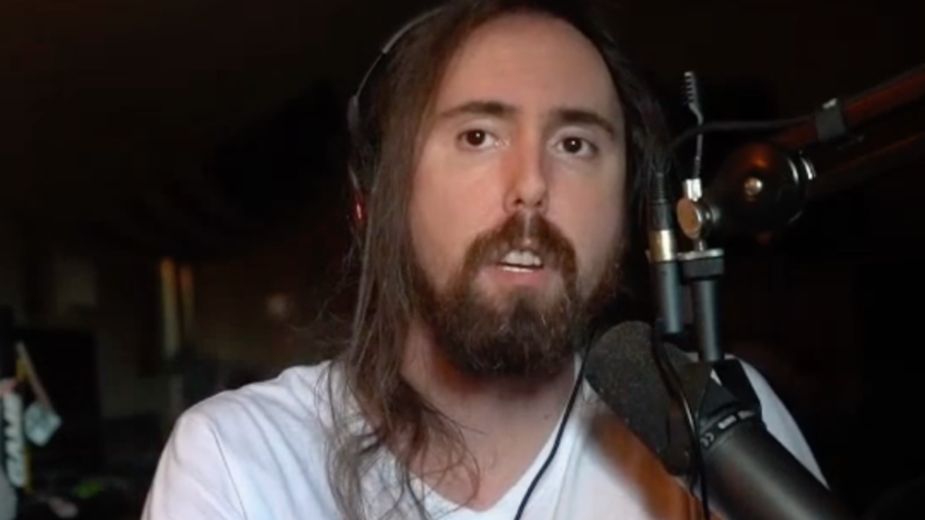 Asmongold during his August 3, 2026, livestream