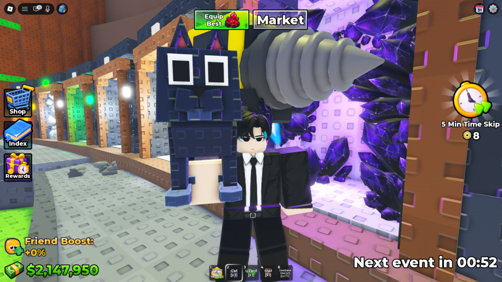 All Pets in Sell Ores (Image via Roblox Corporation)