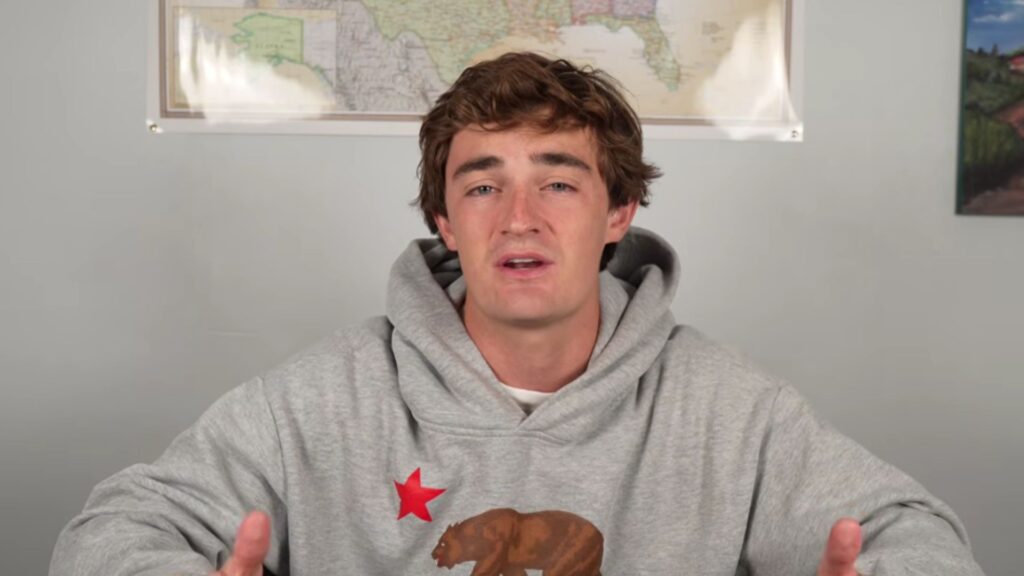 Nick Shirley says he is suing the state of California (Image via YouTube/@NickShirley)