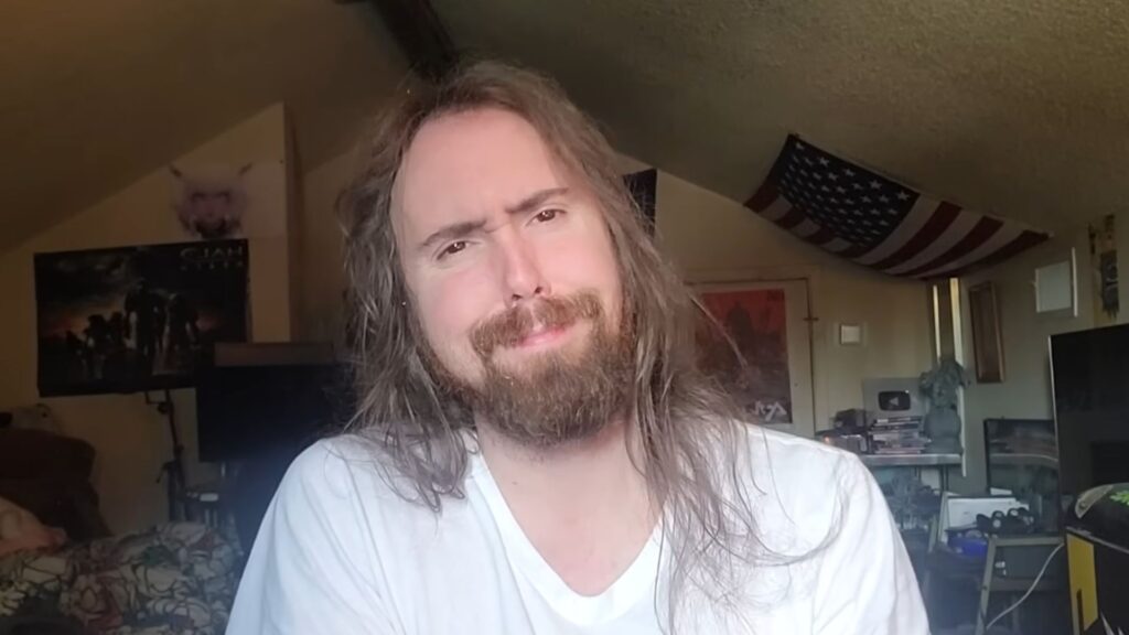 Asmongold shares controversial opinion on arrests (Image via YouTube/@AsmonTV)