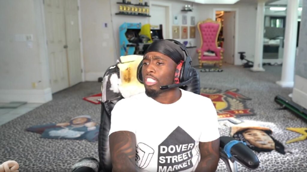 Fans React to Kai Cenat Explaining Why His Vivet Clothing Line Is Expensive (Image via Twitch/@kaicenat)