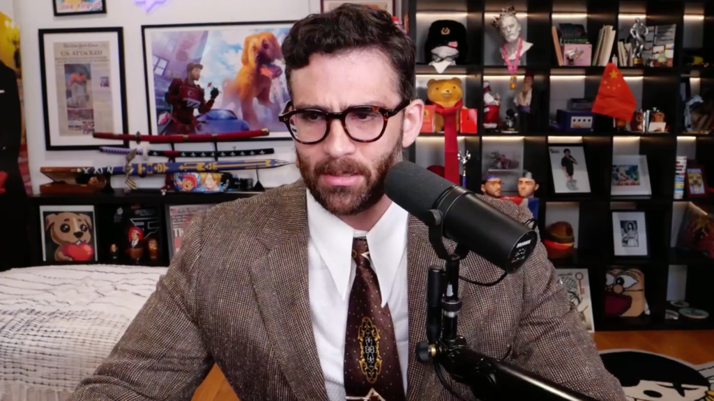 Hasan Piker during his Twitch livestream on September 17, 2026 (Image via Twitch/HasanAbi)