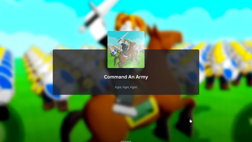 Collecting Gems in Command an Army (Image via Roblox Corporation)