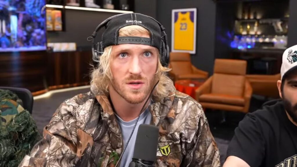Logan Paul and Joe Hendry go back and forth on X (Image via YouTube/@loganpaulvlogs)