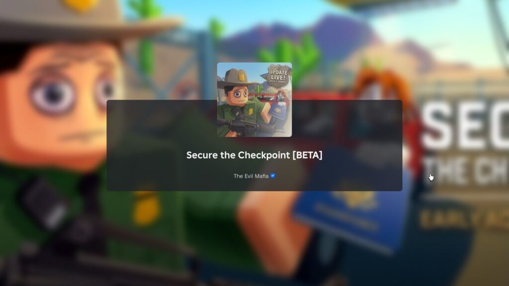 Spetsnaz in Secure the Checkpoint (Image via Roblox Corporation)