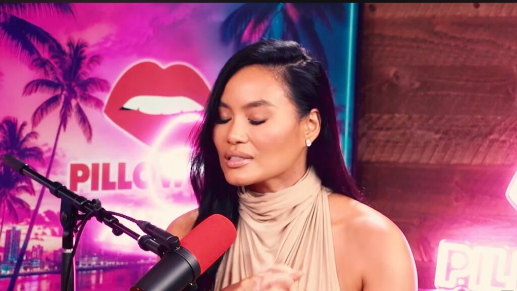 Daphne Joy played coy about rumors surrounding her and Kanye West (Image via YouTube/Pillow Talk)