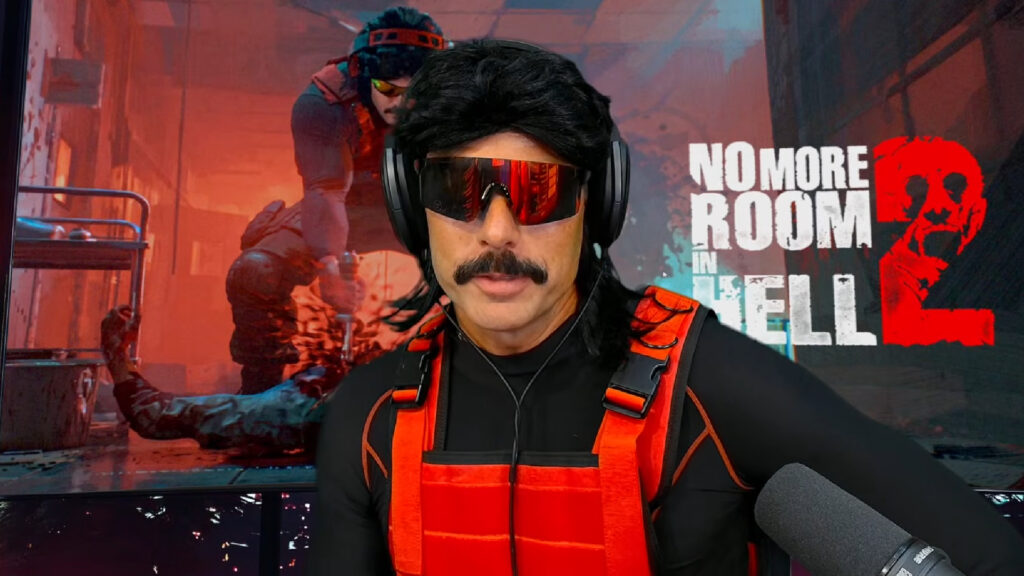 Controversial streamer calls out social media platform after garnering criticism (Image via Dr DisRespect_YouTube)