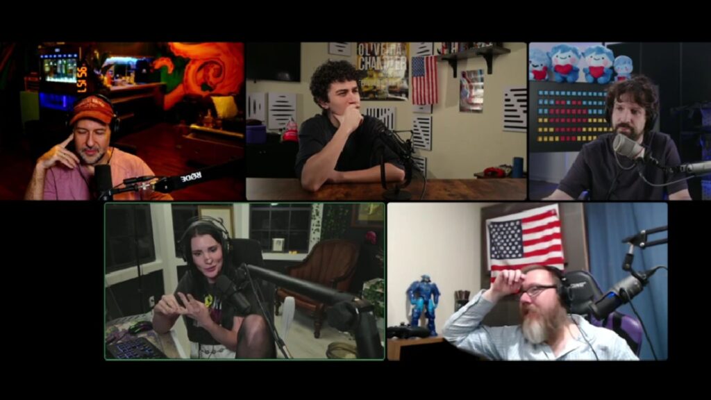 Streamer claims Hasan Piker ruined her life (Image via Kick/@destiny)