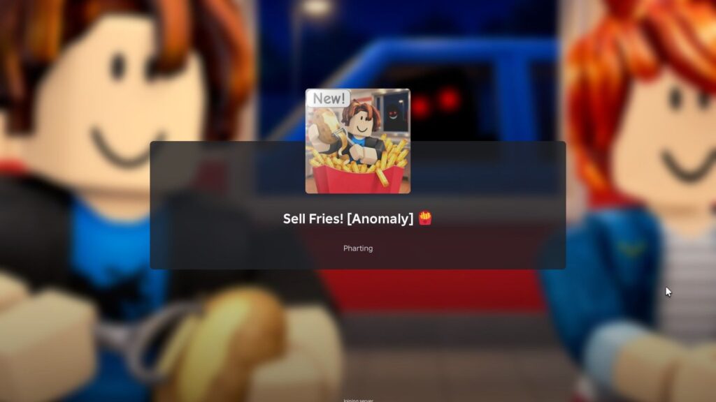 Classes in Sell Fries (Image via Roblox Corporation)