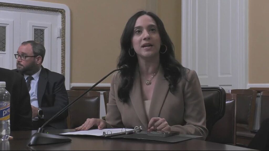 The congresswoman is calling for a pause for advanced AI development (Image via YouTube/Congresswoman Yassamin Ansari)