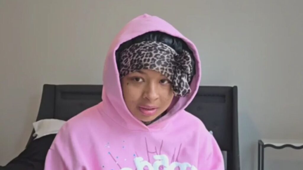 Chrisean Rock addresses her viral police interaction (Image via Kick / @chrisean)