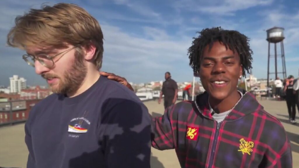 Nursing student wins IShowSpeed's challenge (Image via Twitch / @ishowspeed)
