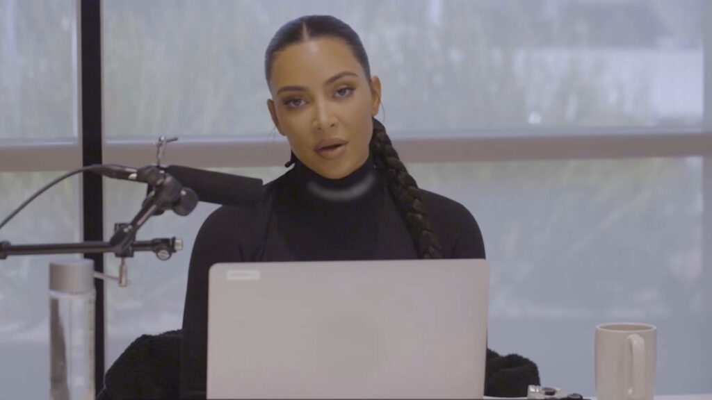 Kim Kardashian talks about how she shields her children from the news (Image via YouTube / @KimKardashian)